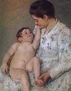 Mary Cassatt, Baby-s touching